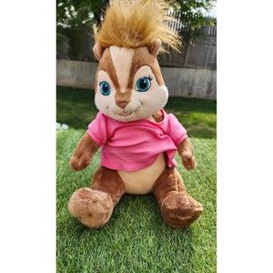 Build A Bear 13" Alvin and the Chipmunks   BRITTANY with Pink Shirt